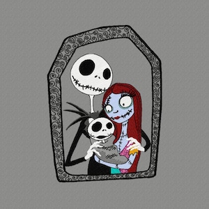 Stickmaschine Nightmare Design, ITH Halloween Design, PES Night Lovers Muster, Stickdatei Familie