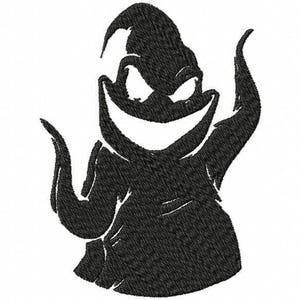 Embroidery Machine Halloween Design, Nightmare Ghost ITH, PES Halloween Ghost image 1
