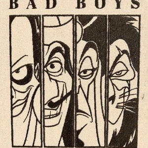 Macchina da ricamo Bad Boys, ITH Bad Boys, PES Bad Boys, Ricamo dei cattivi, Silhouette dei cattivi