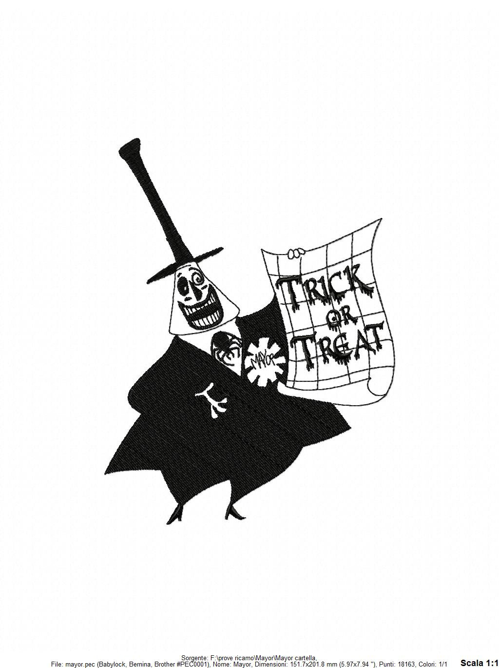 BUNDLE FOR SALESPELMAN The Mayor & Oogie Boogie Nightmare Before