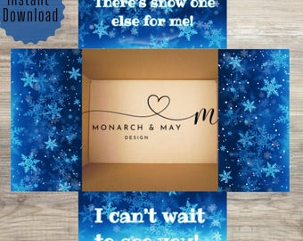 Care Package Stickers, Military Deployment, Print at Home