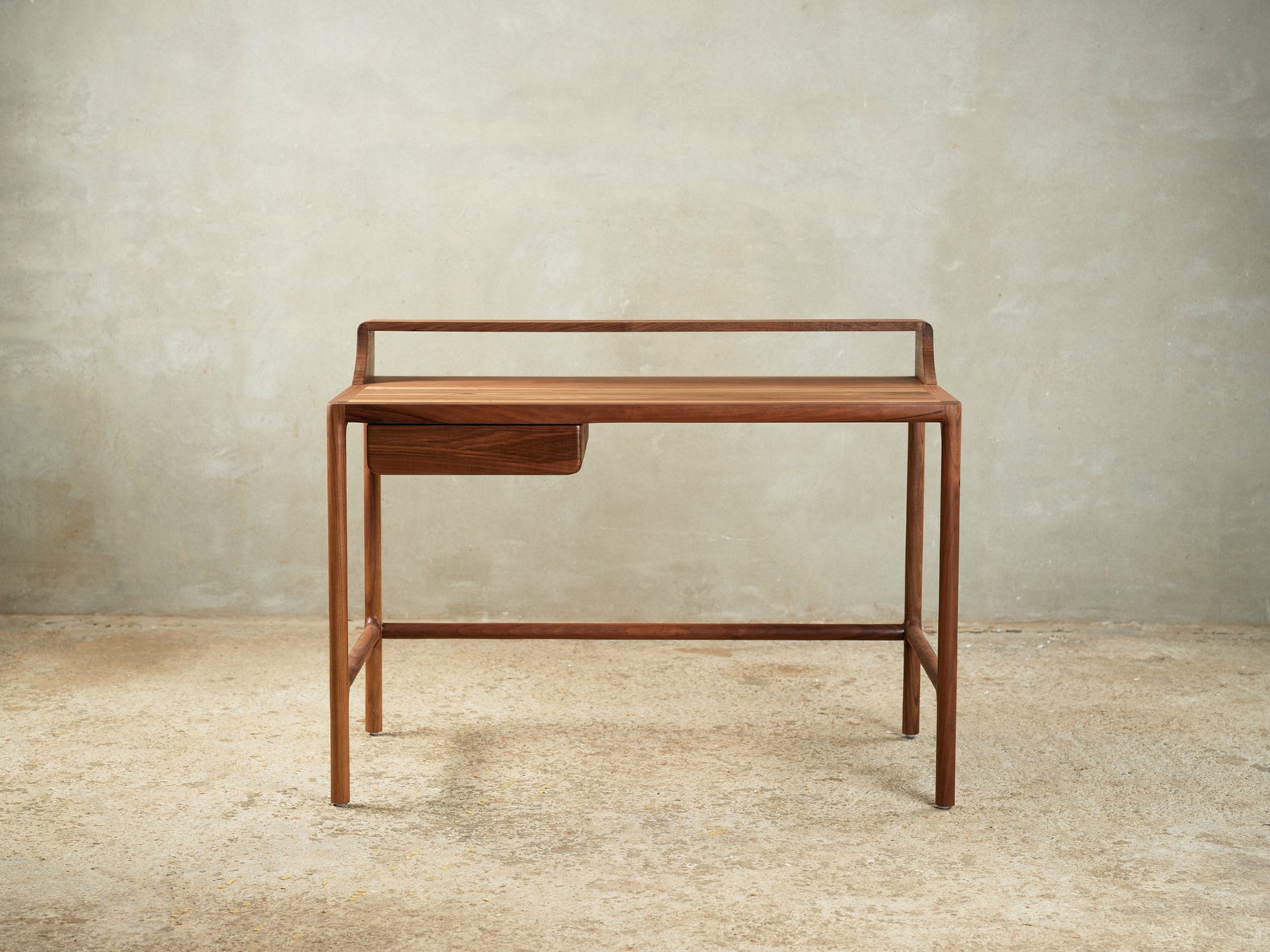 Walnut Desk, Working Desk, Computer Desk, Office Desk, Solid Walnut ...