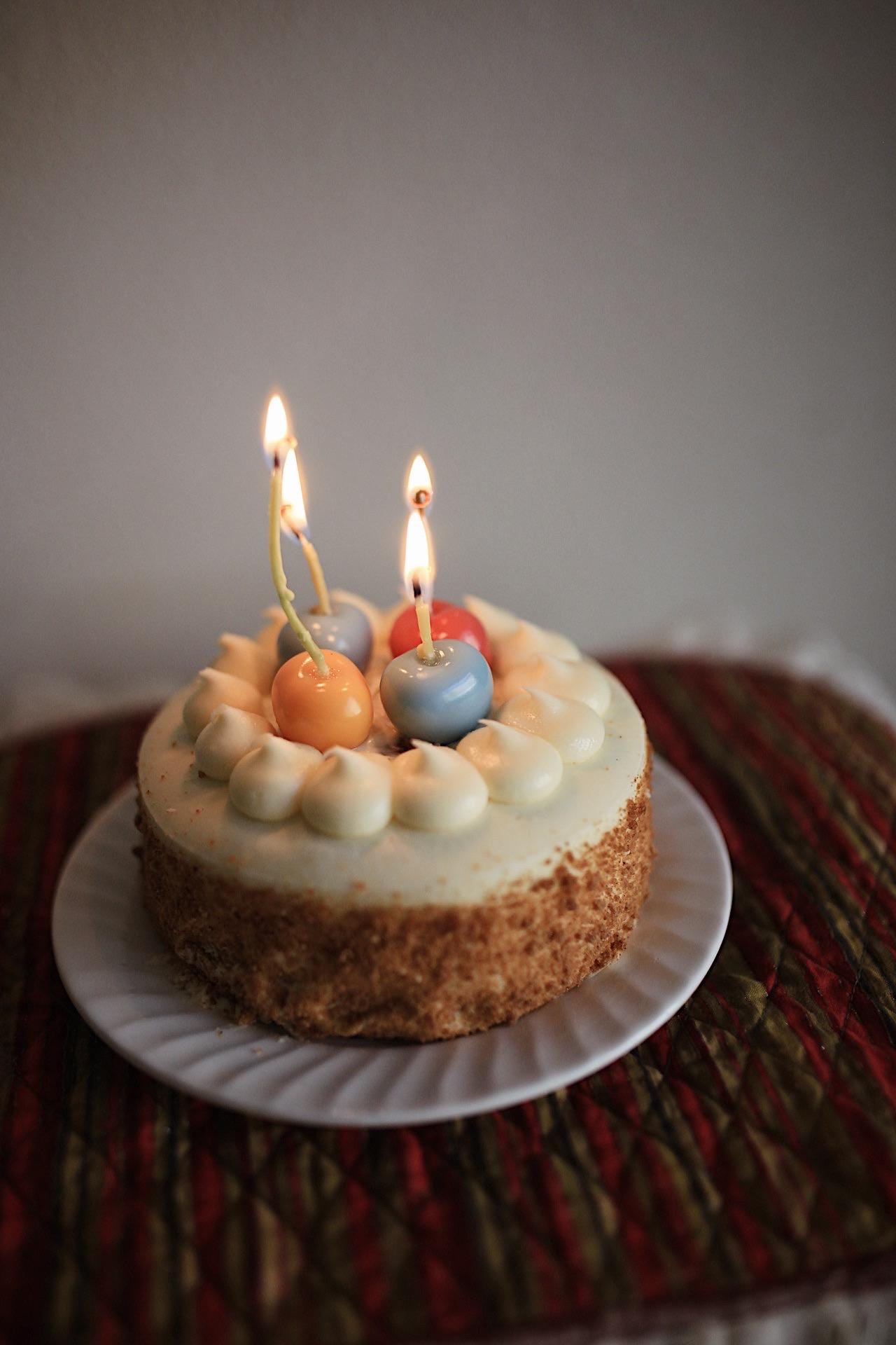 Cherry Candles, Birthday Cake candles, Fruit Candle, Celebration Candle, Cute Cake Decor, birhday candles, first birthday 4