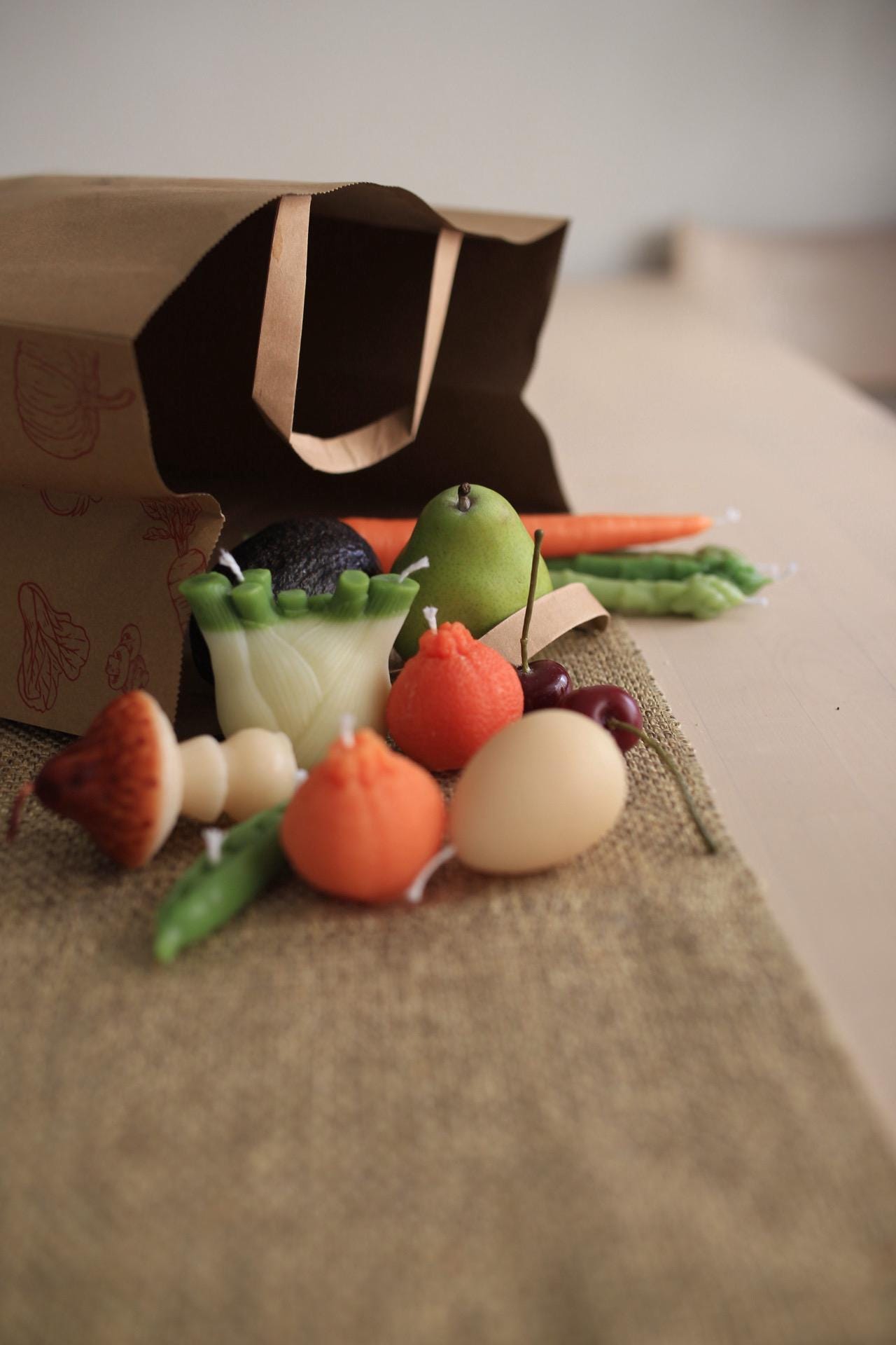 Fruit & Vegetables Candles 3