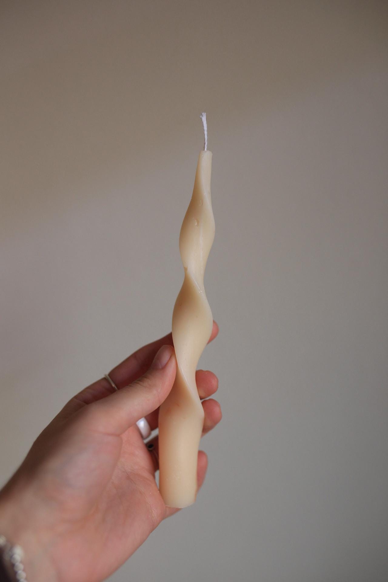Spring Beeswax Taper Candles — Set of 5 8