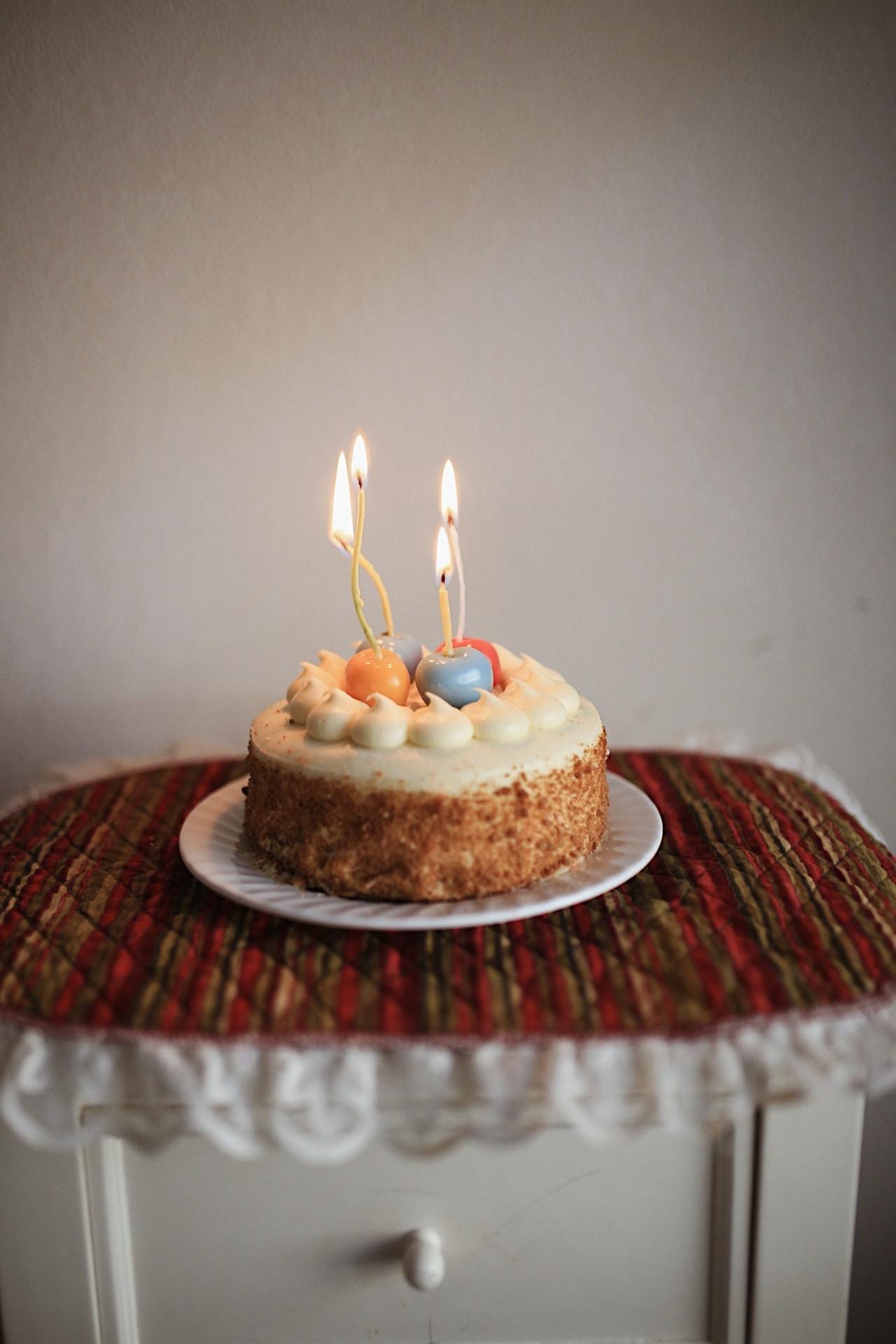 Cherry Candles, Birthday Cake candles, Fruit Candle, Celebration Candle, Cute Cake Decor, birhday candles, first birthday 8