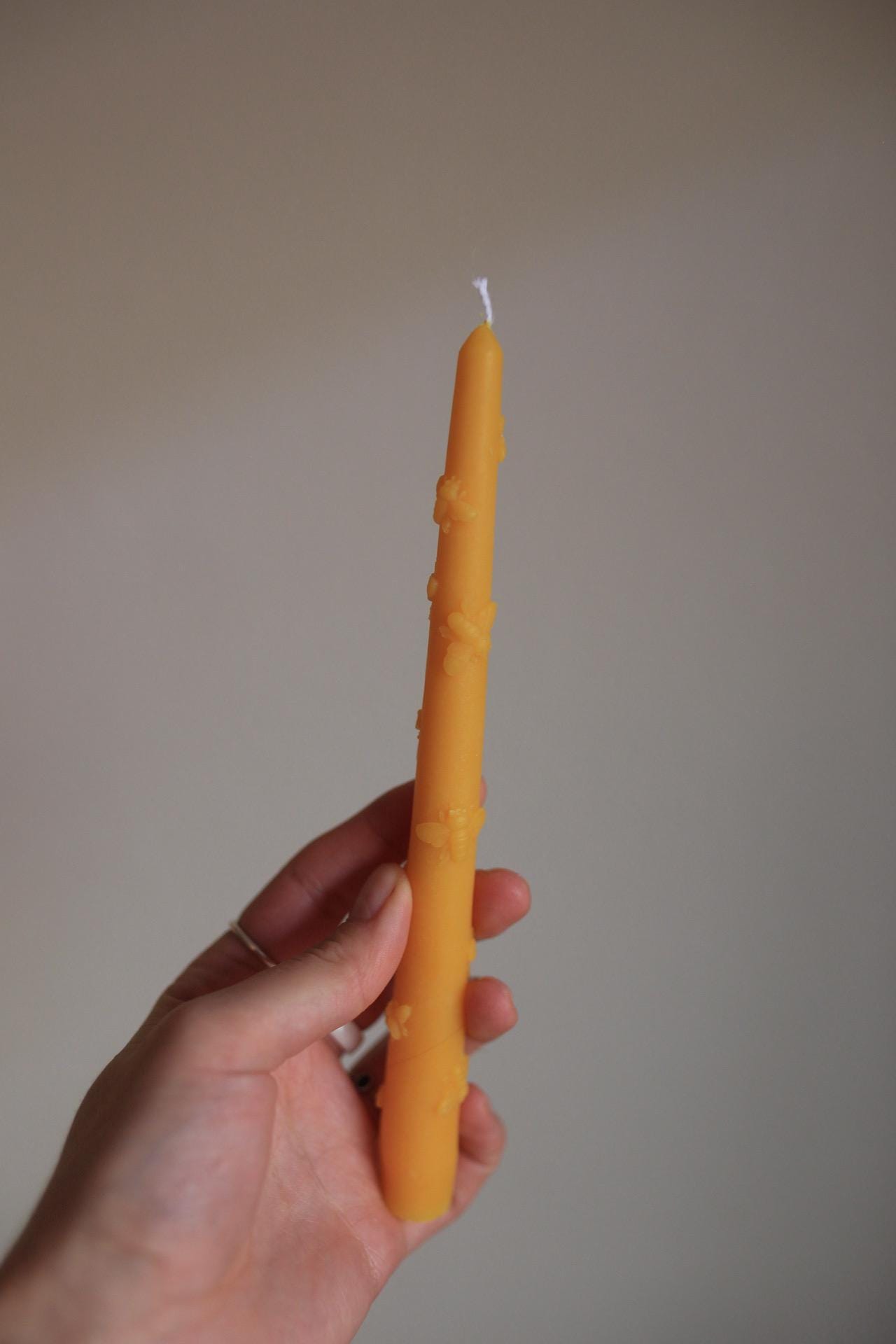 Spring Beeswax Taper Candles — Set of 5 7