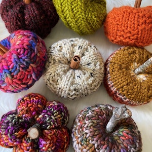 Cozy Pumpkin Vibes Pattern Bundle, Knit Pumpkin, Knit Pumpkin Pattern, Pumpkin Pattern, Knit Pumpkins, Pumpkin, Knitting Pattern image 3