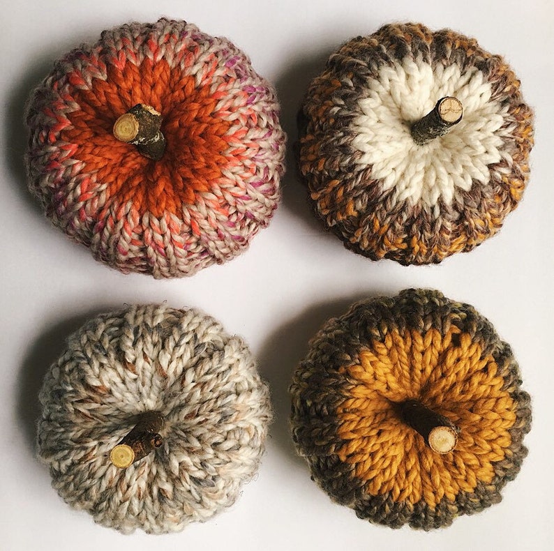 Knit Pumpkins 1, Knit Pumpkin, Knit Pumpkin Pattern, Knit Patterns, Pumpkin Pattern, Knit Pumpkins, Pumpkin, Knitting Pattern, Yarn Pumpkin image 9