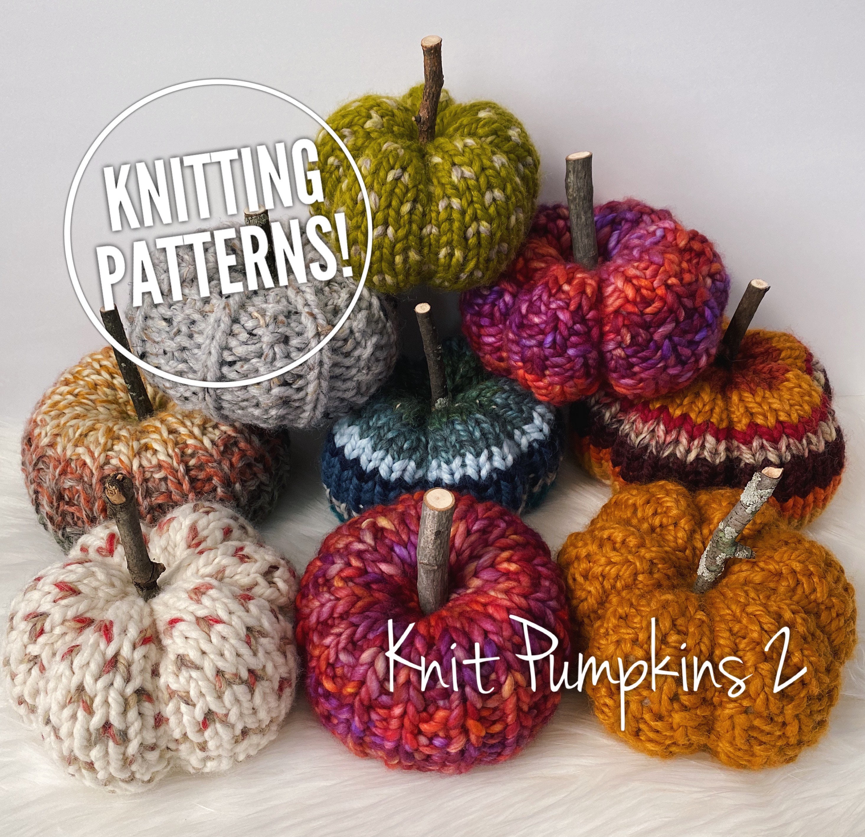 Amigurumi Kit Pumpkin - Knit Knot & Natter
