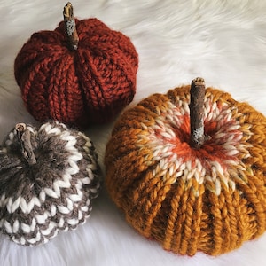 Knit Pumpkins 1, Knit Pumpkin, Knit Pumpkin Pattern, Knit Patterns, Pumpkin Pattern, Knit Pumpkins, Pumpkin, Knitting Pattern, Yarn Pumpkin image 3