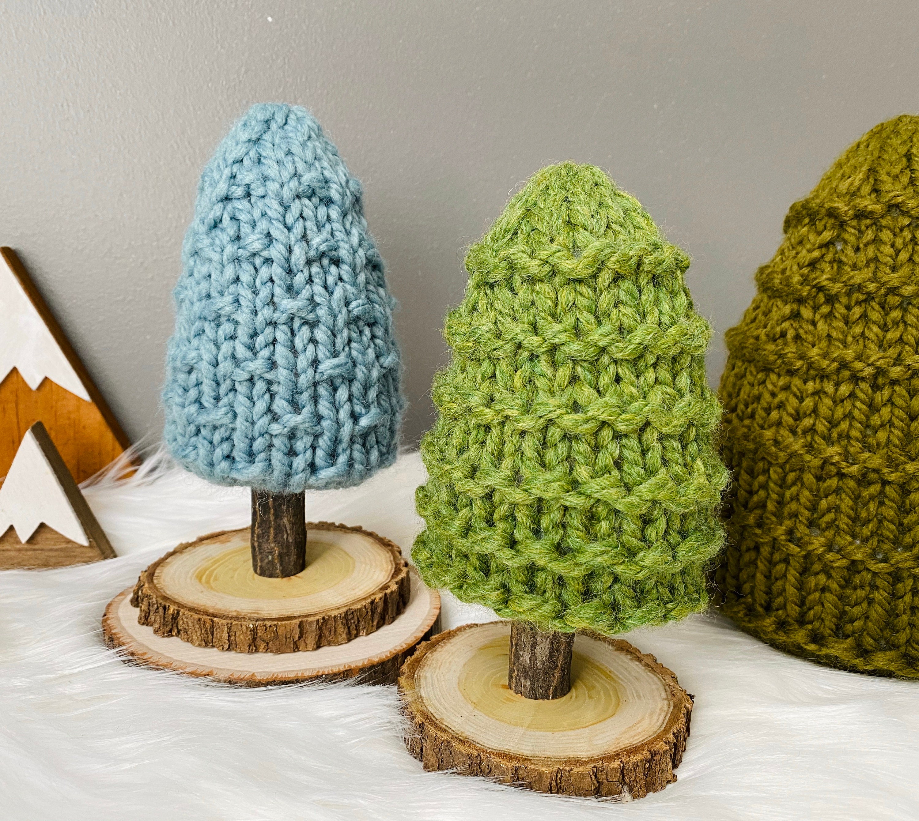 Knit Tree Pattern Knit Tree Knit Trees Knit Patterns Tree Etsy UK