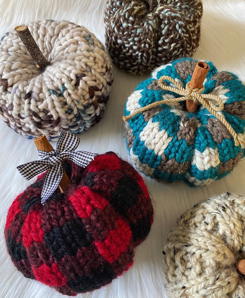 Cozy Pumpkin Vibes Pattern Bundle, Knit Pumpkin, Knit Pumpkin Pattern, Pumpkin Pattern, Knit Pumpkins, Pumpkin, Knitting Pattern image 4