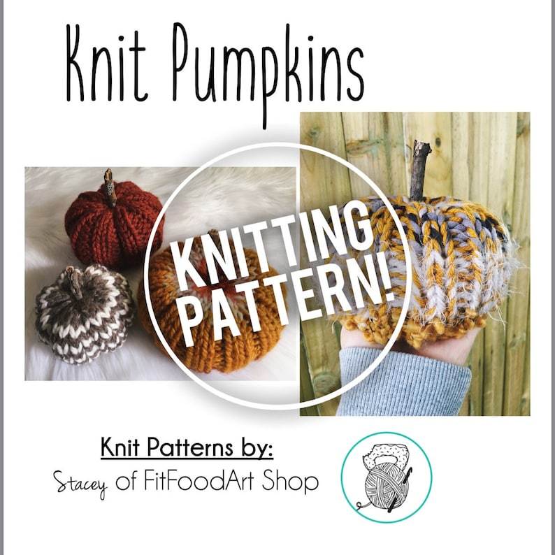 Knit Pumpkins 1, Knit Pumpkin, Knit Pumpkin Pattern, Knit Patterns, Pumpkin Pattern, Knit Pumpkins, Pumpkin, Knitting Pattern, Yarn Pumpkin image 2
