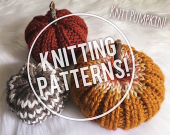 Knit Pumpkins 1, Knit Pumpkin, Knit Pumpkin Pattern, Knit Patterns, Pumpkin Pattern, Knit Pumpkins, Pumpkin, Knitting Pattern, Yarn Pumpkin