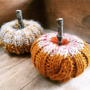 Knit Pumpkins 1, Knit Pumpkin, Knit Pumpkin Pattern, Knit Patterns, Pumpkin Pattern, Knit Pumpkins, Pumpkin, Knitting Pattern, Yarn Pumpkin image 6