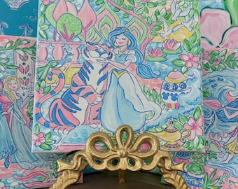 Arabian princess inspired art