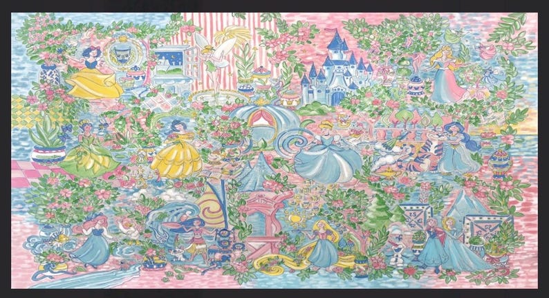 GoCoastalStudio Princesses Blanket - Thumbnail 3