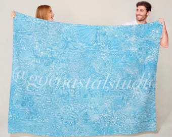 Print with a Purpose Blanket, Breast Cancer Awareness