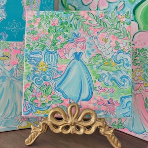 Little mermaid inspired art