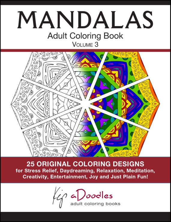 Anti Stress Coloring Book PDF INSTANT DOWNLOAD
