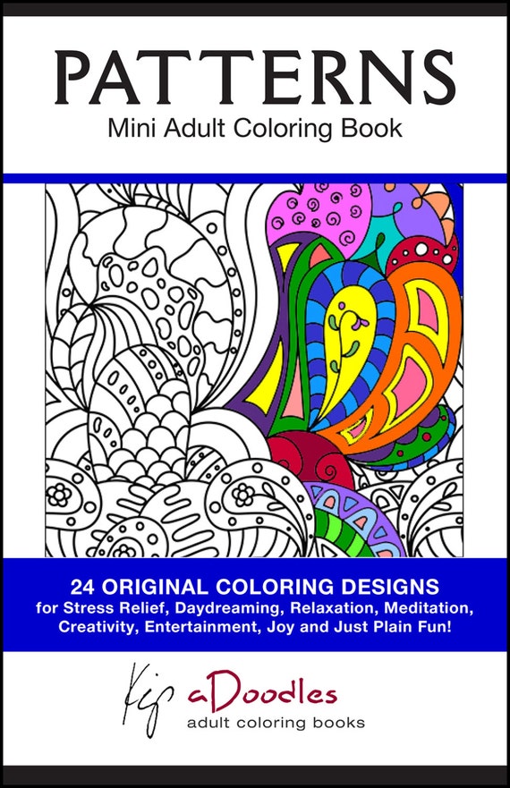 Download Coloring Books for Grown Ups PDF INSTANT DOWNLOAD Coloring | Etsy