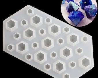 27-Diamond Ice Mold Ice Tray Ice Mold Silicone Mold For Ice Soap ice cube Jewelry Mold Icing Mold Polymer Clay Resin Mold