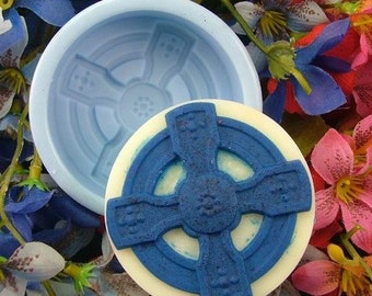 Stampo per sapone rotondo Stampo per sapone in silicone flessibile Strumenti in resina Fimo Stampo in argilla polimerica Stampo in resina R0338