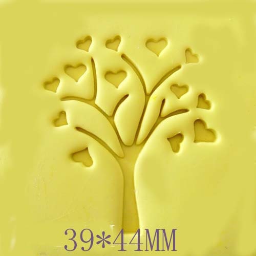 Heart Tree Resin Stamp Soap Stamps Resin Seal Stamp Cookies Stamp Can…