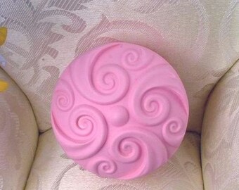Stampo per sapone rotondo Stampo per sapone in silicone flessibile Strumenti in resina Fimo Stampo in argilla polimerica Stampo in resina R0295