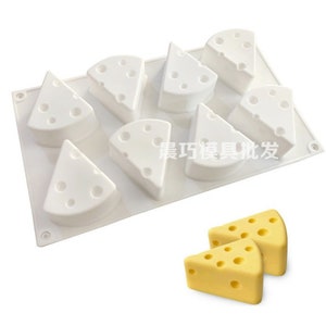 Cheese Mold Ice Cream Chocolate mold Ice Mold coffee milk tea Mousse Mold Ice Tray FDA Silicone Mold For Ice Soap  ice cube