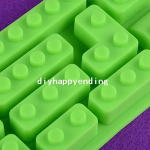Building Blocks Cake Mold Icee lattice Flexible Silicone Soap Mold  Chocolate Cookie Bakeware Pudding Jelly Baking Tool