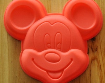 2 pcs Mickey Mouse Cake Mold Flexible Silicone Soap Mold For  Chocolate Cookie Bakeware Pudding Jelly Baking Tools