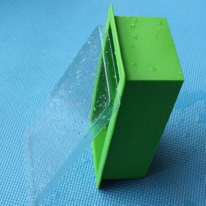 1.1kg Oblong Bar Loaf Soap Mold Flexible Silicone Soap Mold Tools