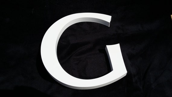 The Big G A Plastic Letter G Very Large Etsy