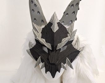 Monster Hunter World: Iceborne Männliche Stygische Zinogre Maske Cosplay Muster