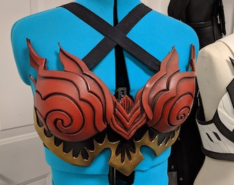 Parola di Monster Hunter: modello cosplay di corazza femminile Odogaron