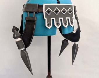 Monster Hunter World: modello cosplay della coil maschile di ghiaccio