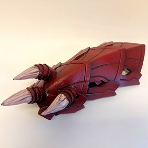 Monster Hunter World: Odogaron Forearm Armor Cosplay Pattern
