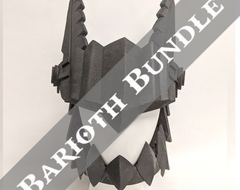 Pacchetto di pattern cosplay di Monster Hunter Male Barioth
