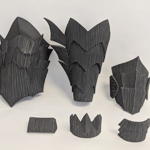 Monster Hunter World: Iceborne Male Stygian Zinogre Arms Cosplay Pattern