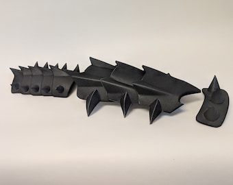 Monster Hunter Female Barioth Bracer Cosplay Pattern