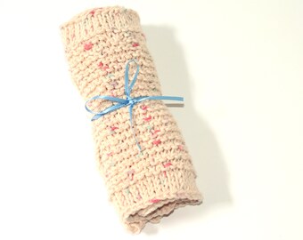 Set of 2 100% Cotton Knit Dishcloths