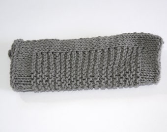 Set of Two Grey Knit Dishclothes