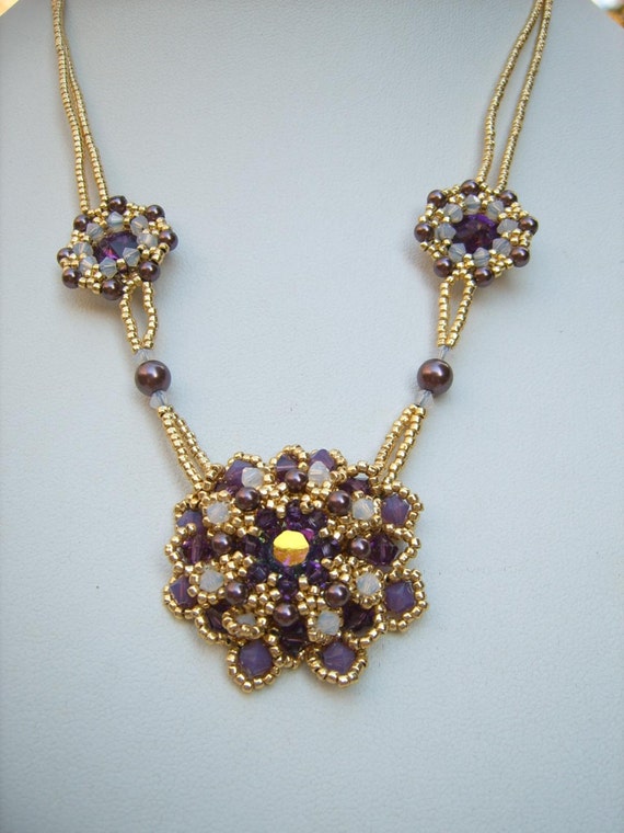 Download Victorian necklace NEW PRICE heirloom necklace seed bead | Etsy