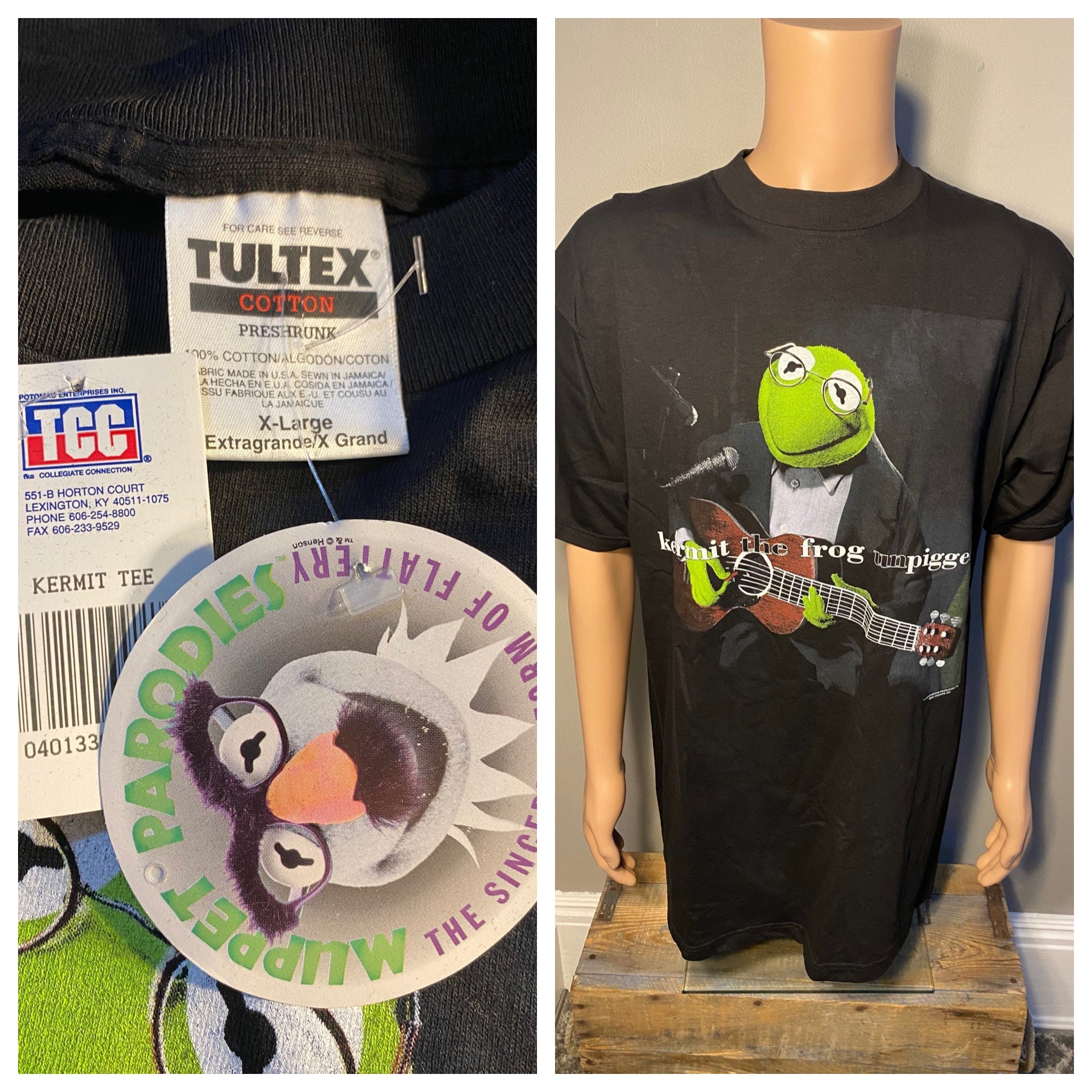 Vintage Kermit the Frog T-shirt // Deadstock New Old Stock Nos