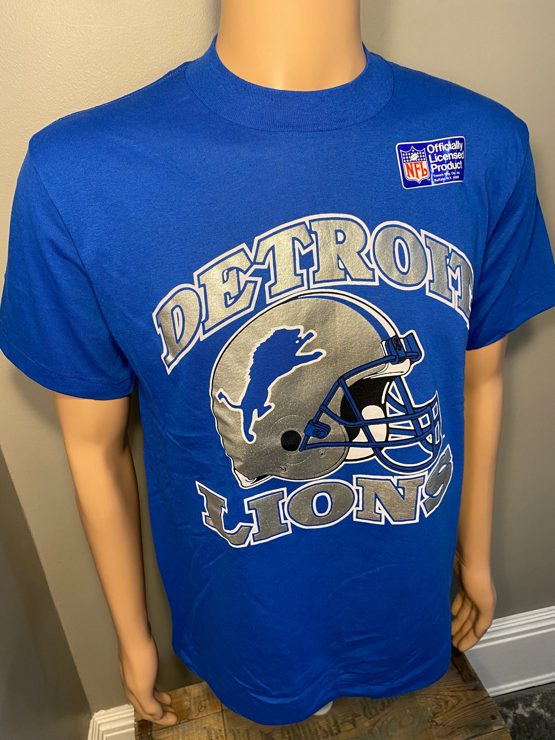 Vintage Detroit Lions t-shirt // // nfl football tee // | Etsy
