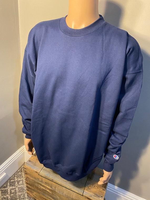 Vintage Champion blank sweatshirt // adult size X… - image 7