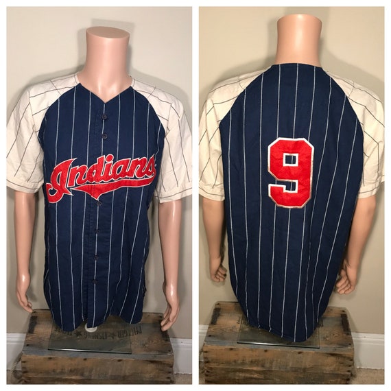 vintage cleveland indian jersey