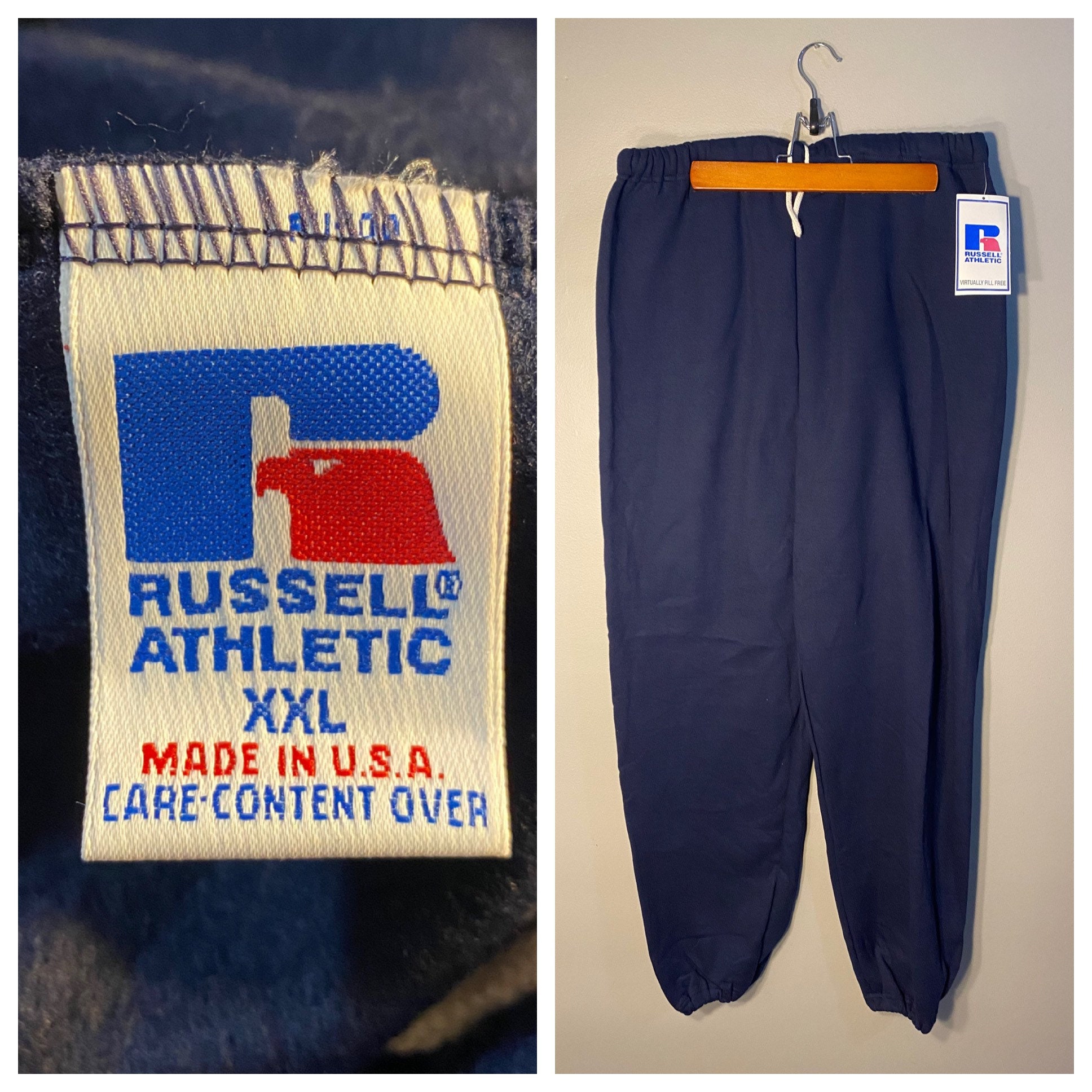 Vintage Russell Athletic Sweatpants // Deadstock New Old Stock NOS